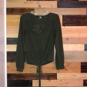 ⭐️7/$25 Olive green top